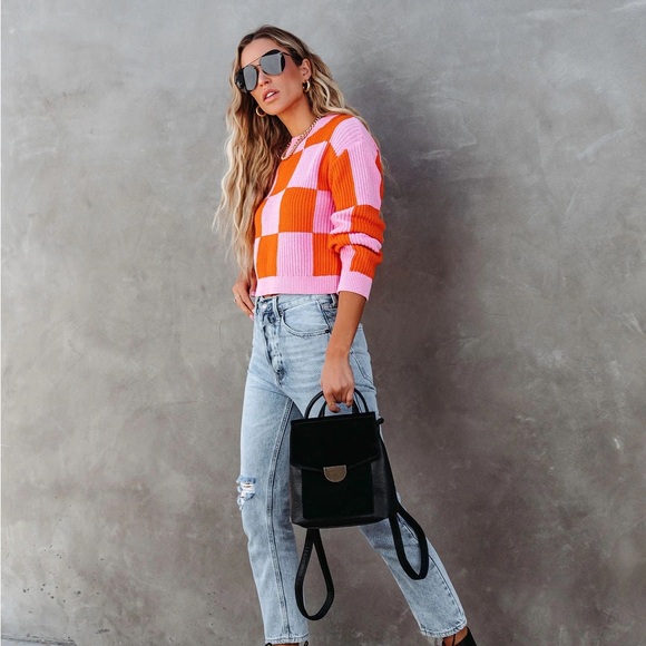 Checkered sweater - Picture 8 of 8